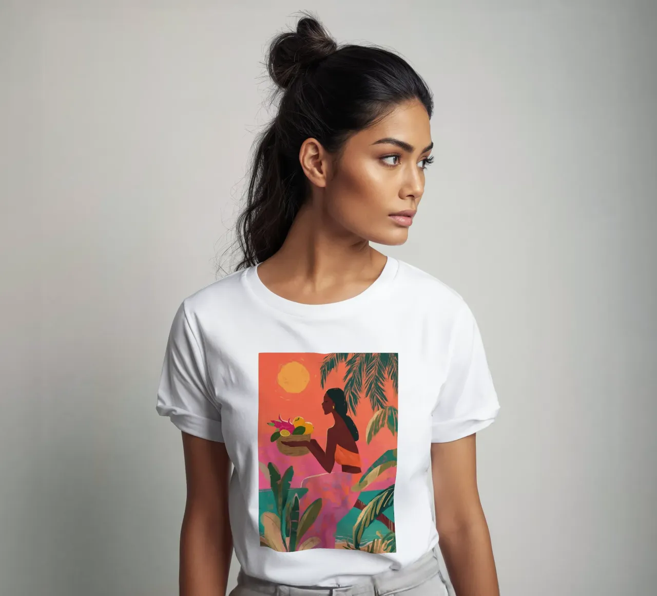Citrus Sky t-shirt da Clara August