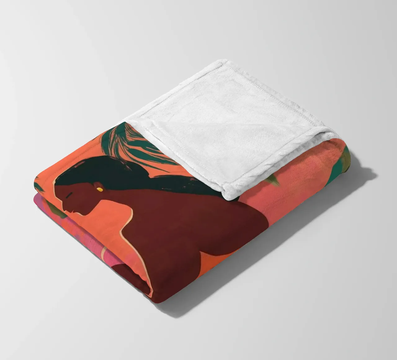 Citrus Sky coperta in pile da Clara August