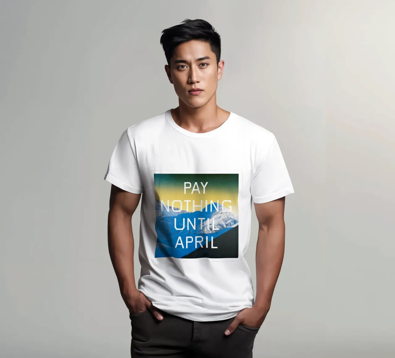 Ed Ruscha Pay Nothing Until April t-shirt by Marcobarshop