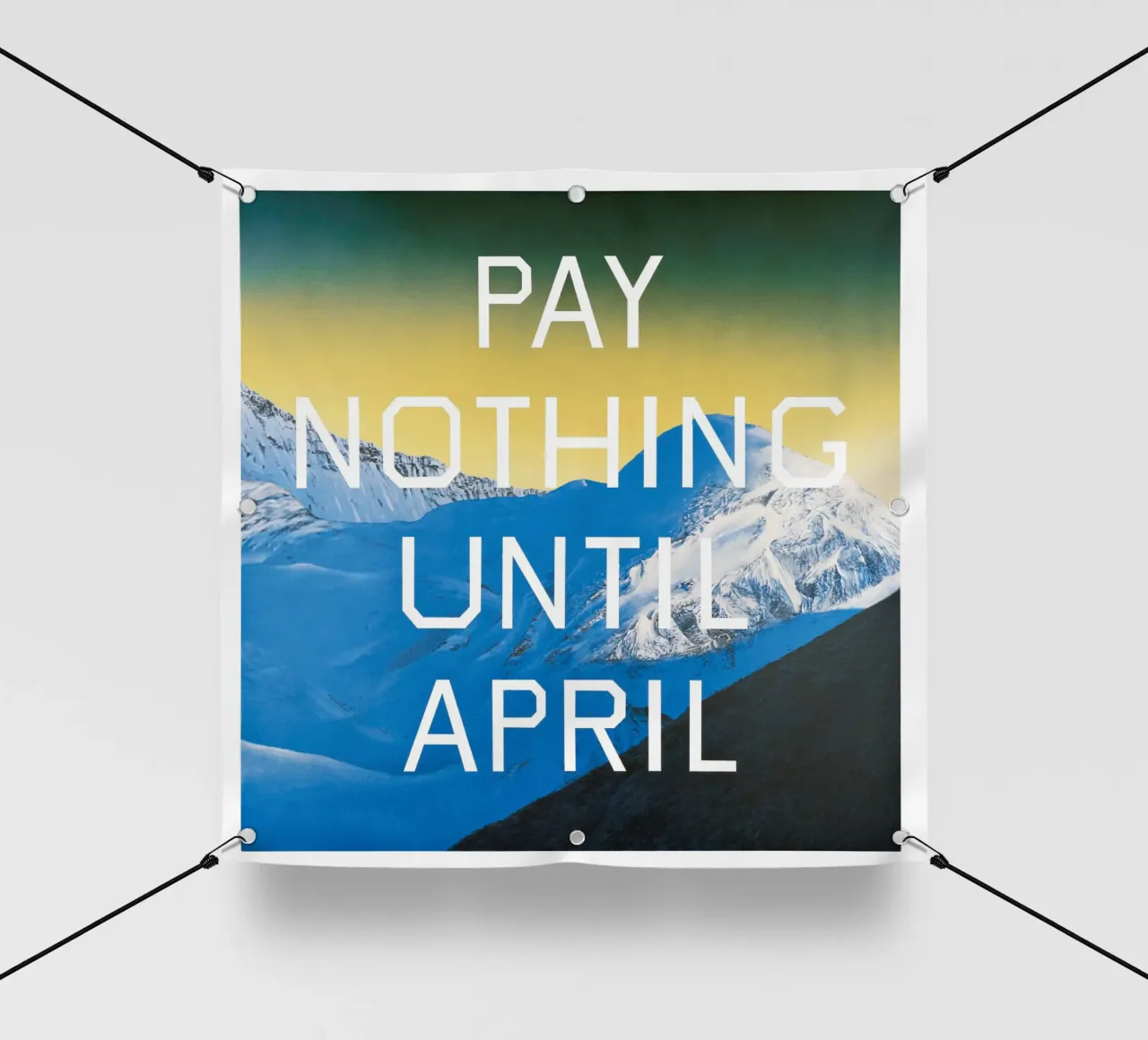 Ed Ruscha Pay Nothing Until April pvc cover by Marcobarshop