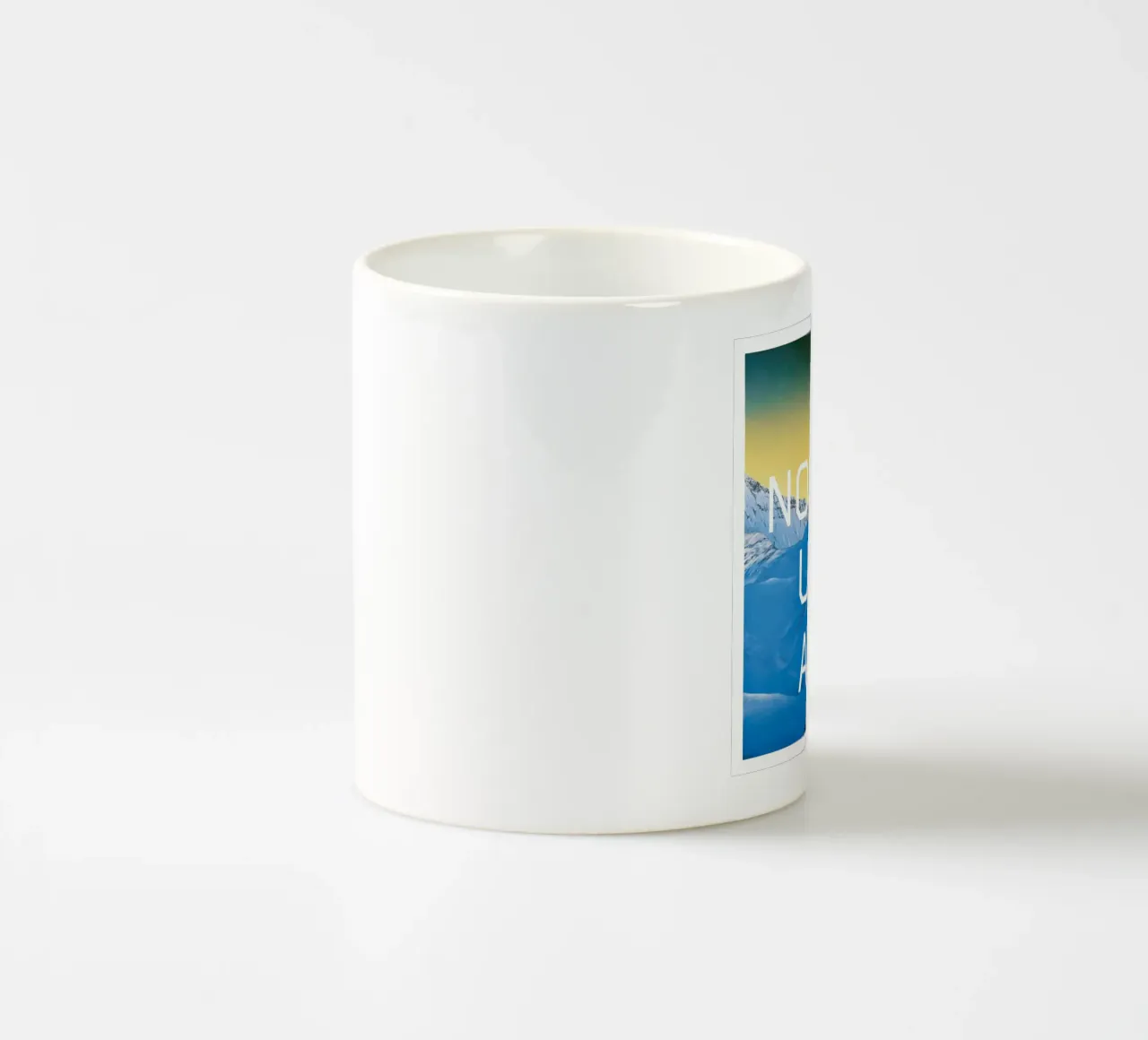 Ed Ruscha Non pagare fino ad aprile tazza in ceramica da Marcobarshop