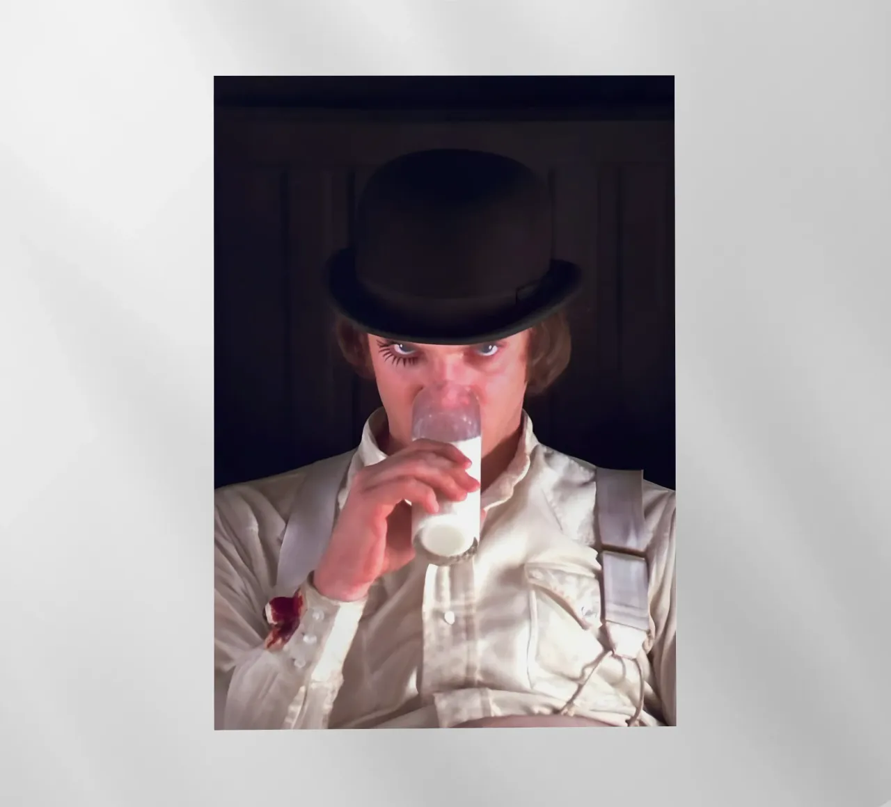 A Clockwork Orange pellicola backlit da Low poly art
