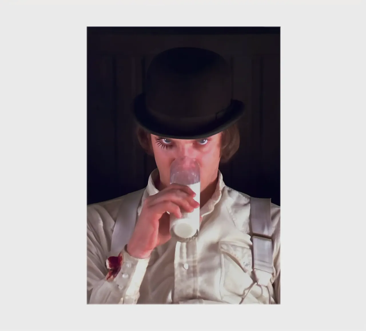 A Clockwork Orange carnet de notes de Low poly art