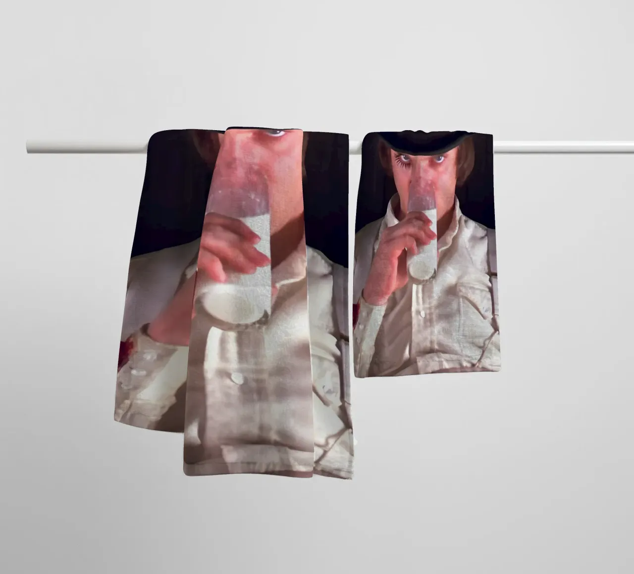 A Clockwork Orange asciugamano da bagno da Low poly art