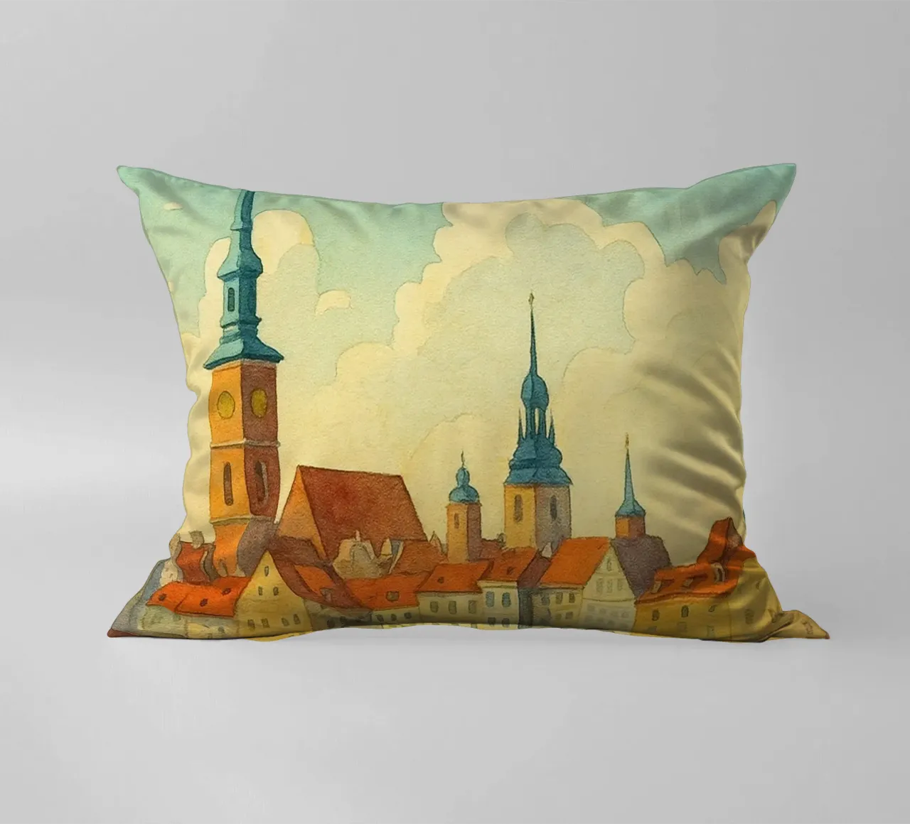 Poland Painting Imagination decorative cushion by Diamond
