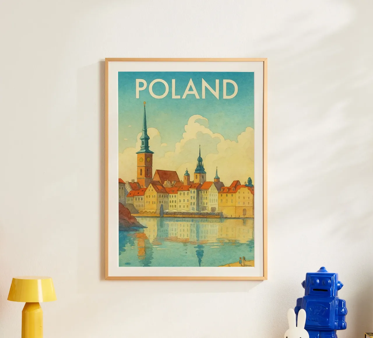 Polen Malerei Phantasie Poster von Diamond