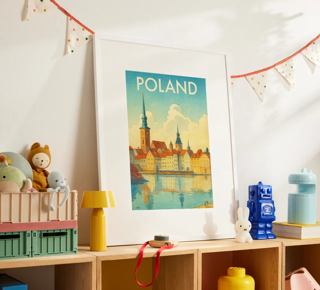 Polen Malerei Phantasie Poster von Diamond