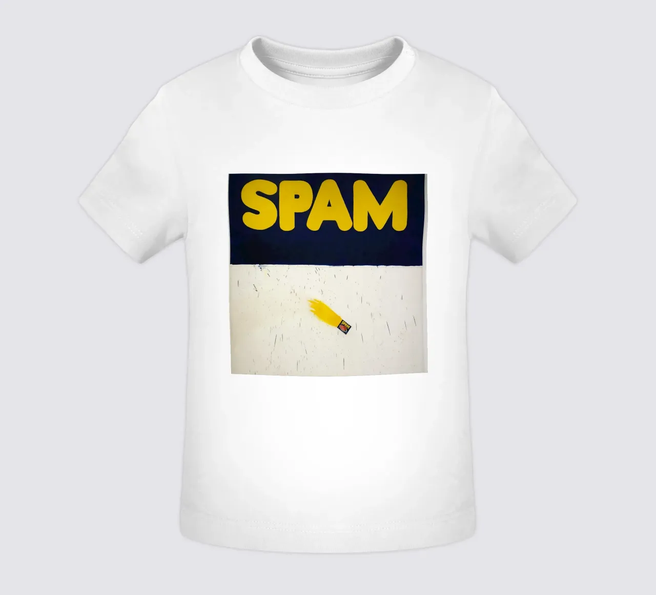 Nave razzo piena di spam di Ed Ruscha maglietta neonato da Marcobarshop