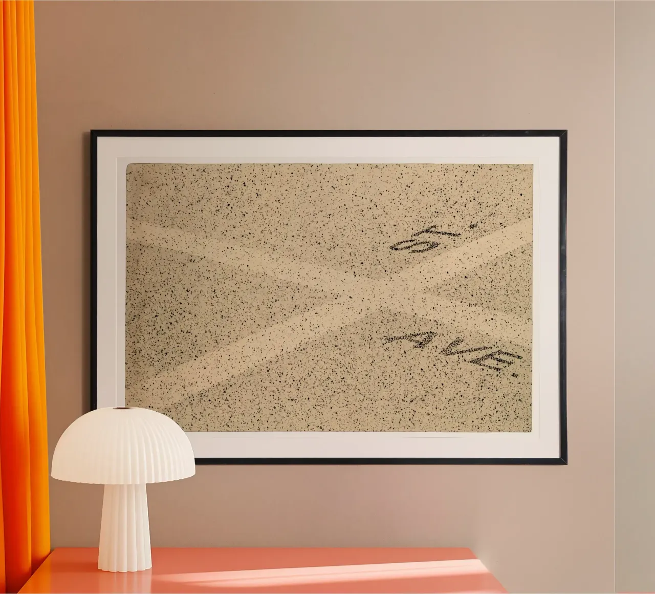 Ed Ruscha St. Crosses Ave hahnemühle by Marcobarshop