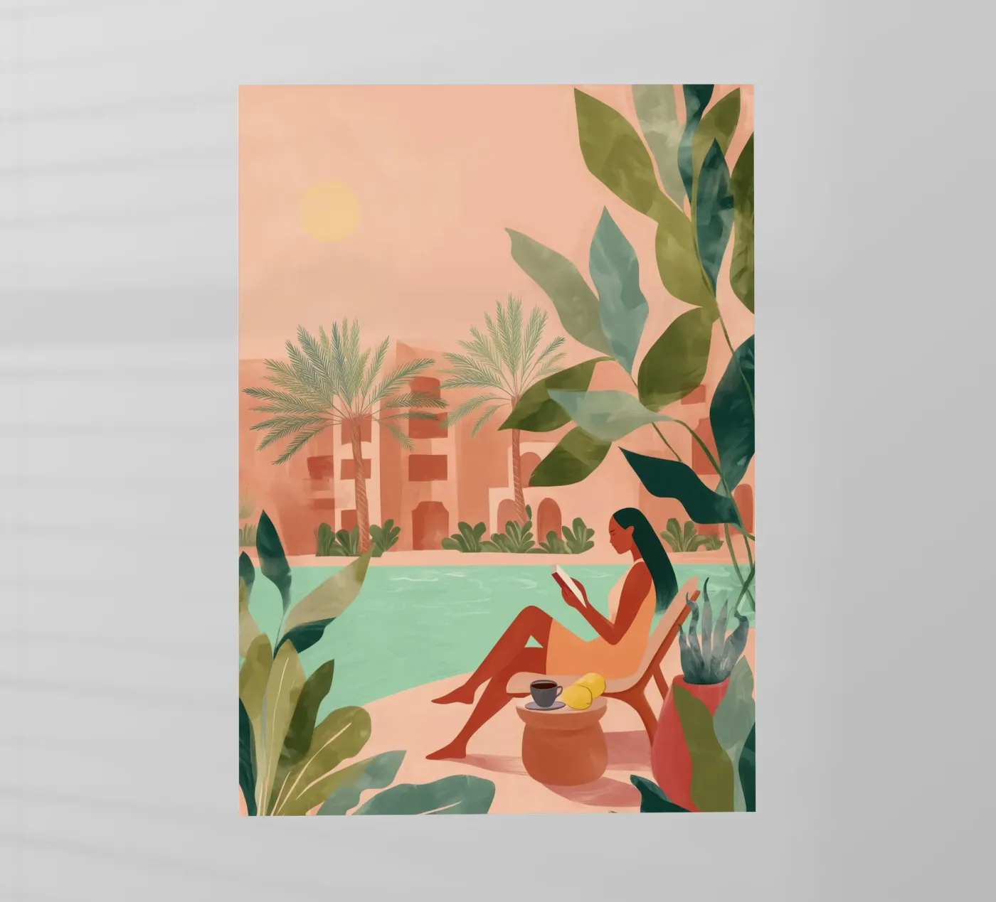 Desert Chapters pellicola backlit da Clara August