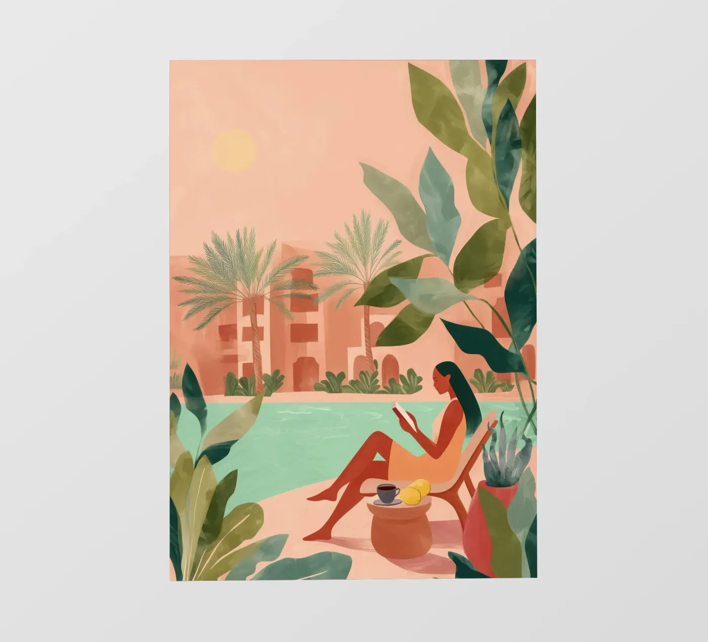 Desert Chapters pellicola backlit da Clara August