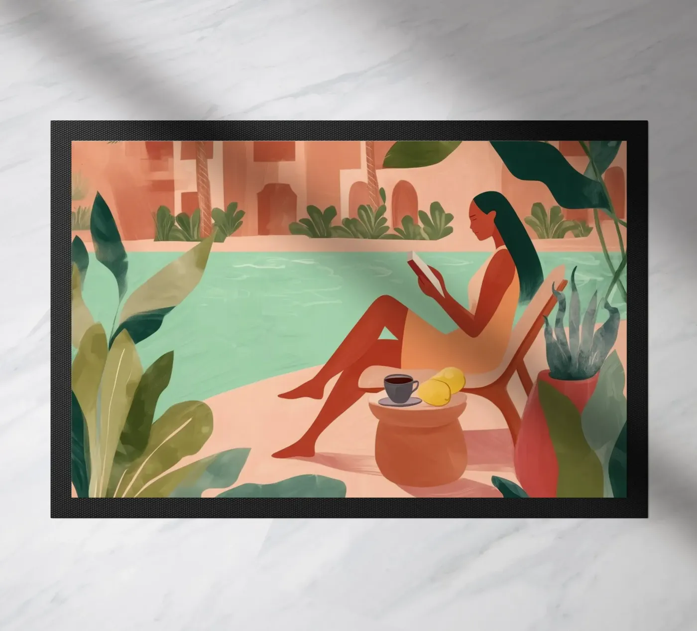 Desert Chapters Fußmatte von Clara August