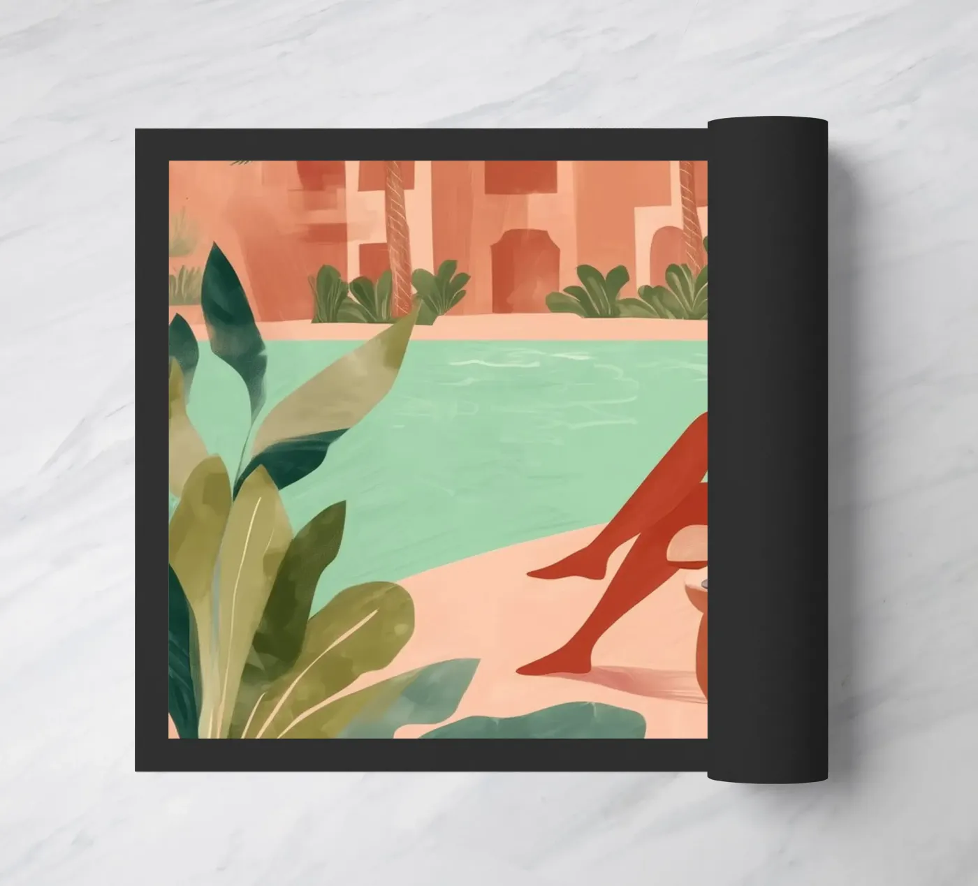 Desert Chapters Fußmatte von Clara August