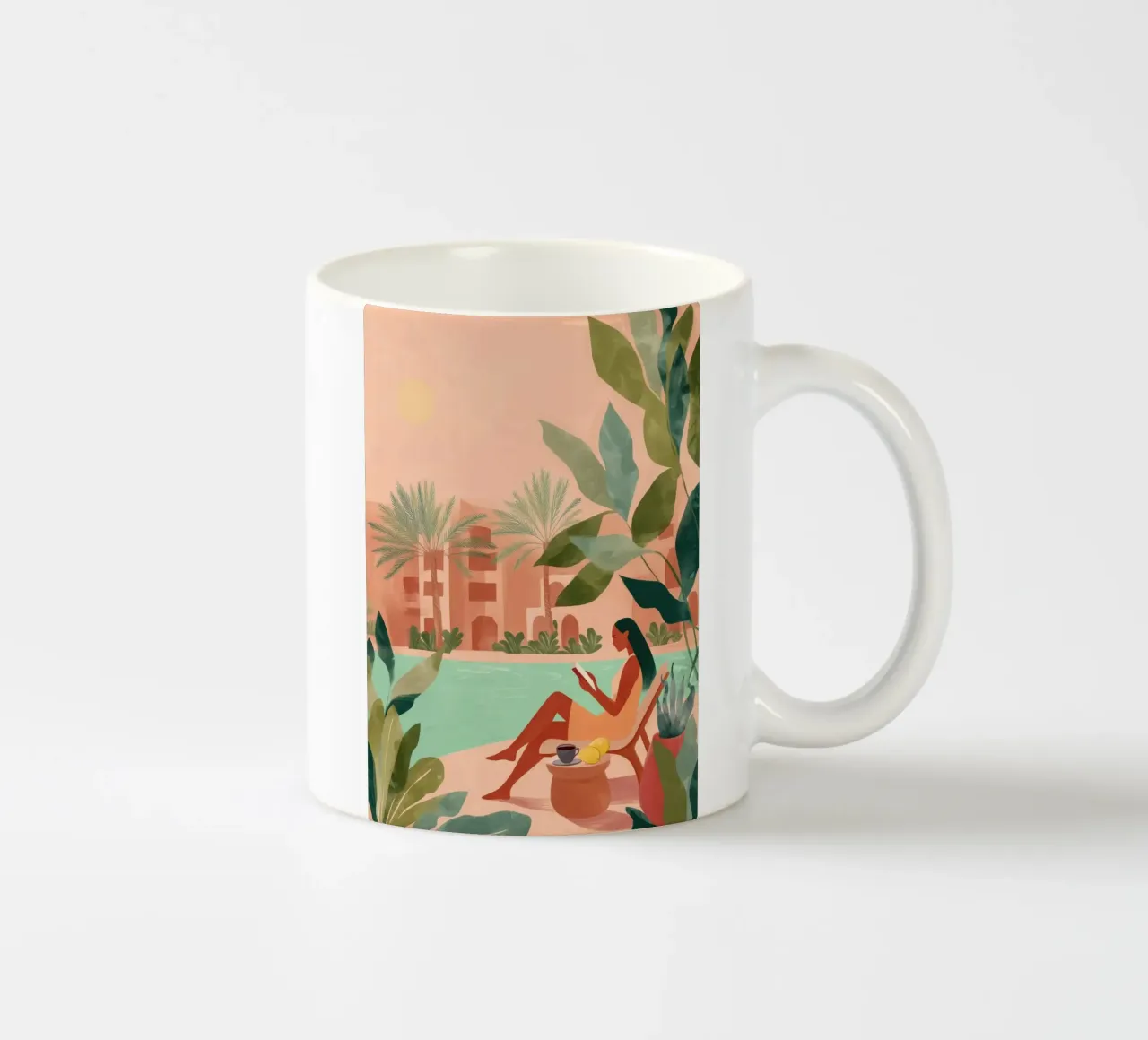 Desert Chapters tazza in ceramica da Clara August