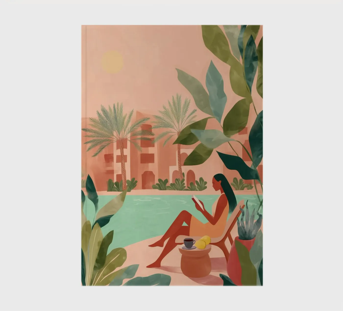 Desert Chapters notebook by Clara August