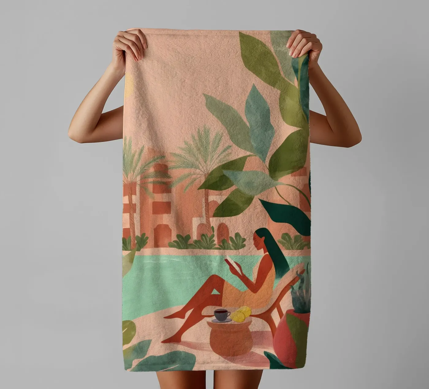 Desert Chapters badhanddoek van Clara August