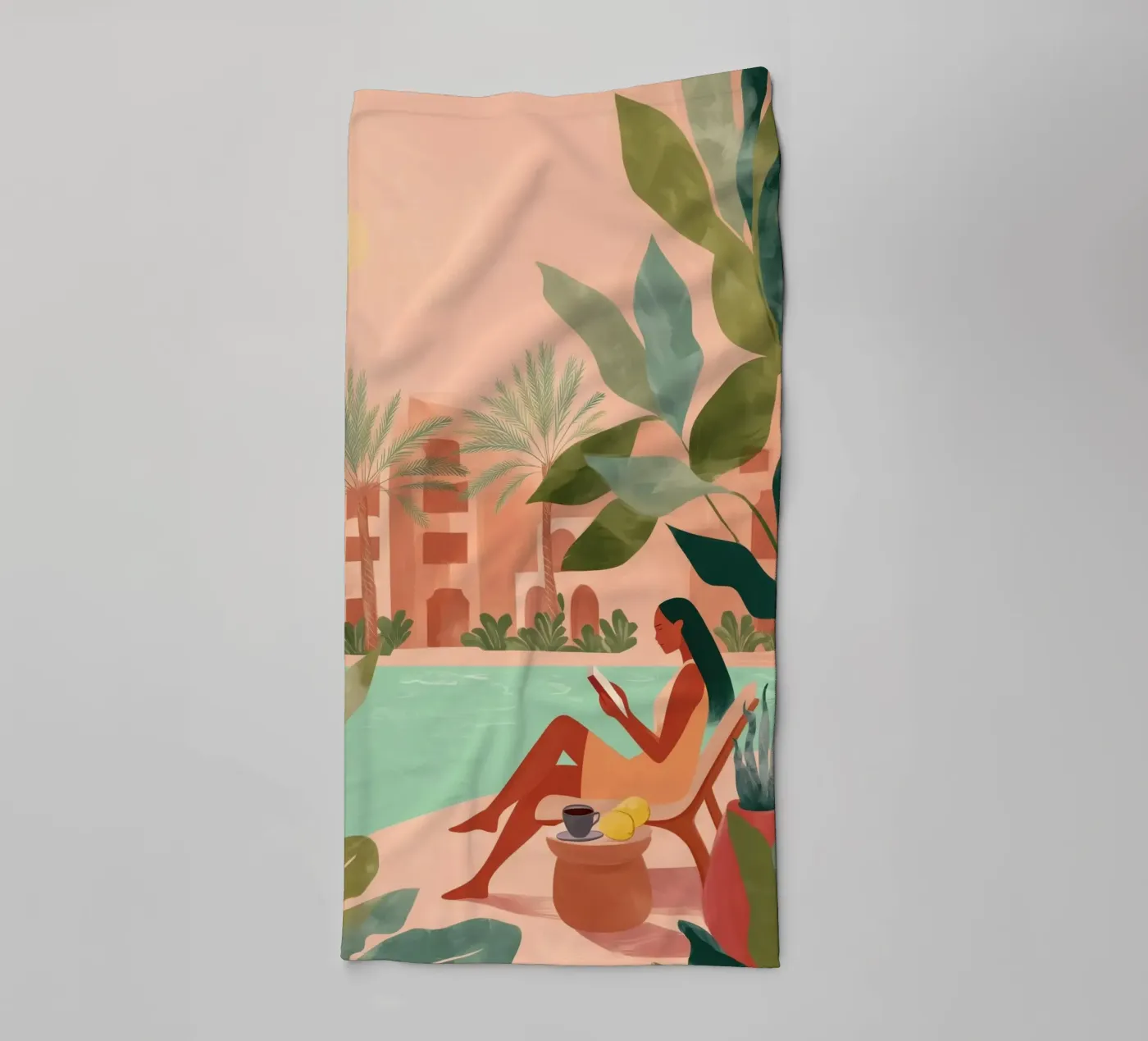 Desert Chapters badhanddoek van Clara August