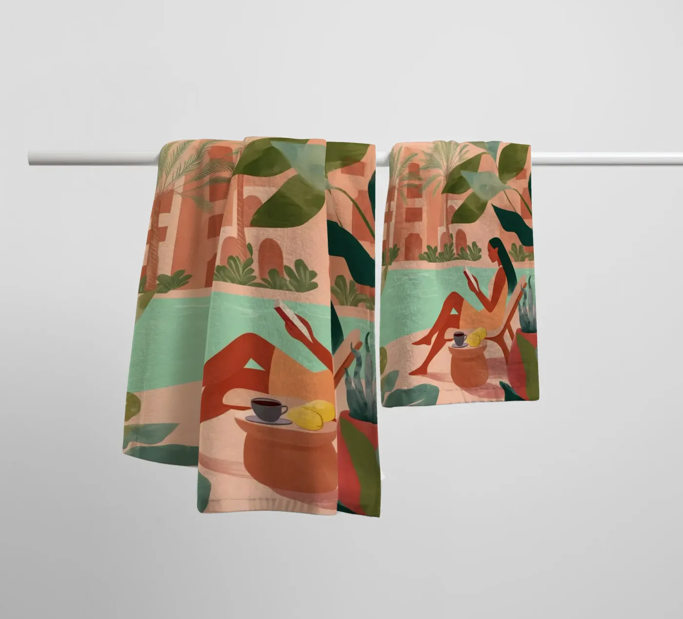 Desert Chapters badhanddoek van Clara August