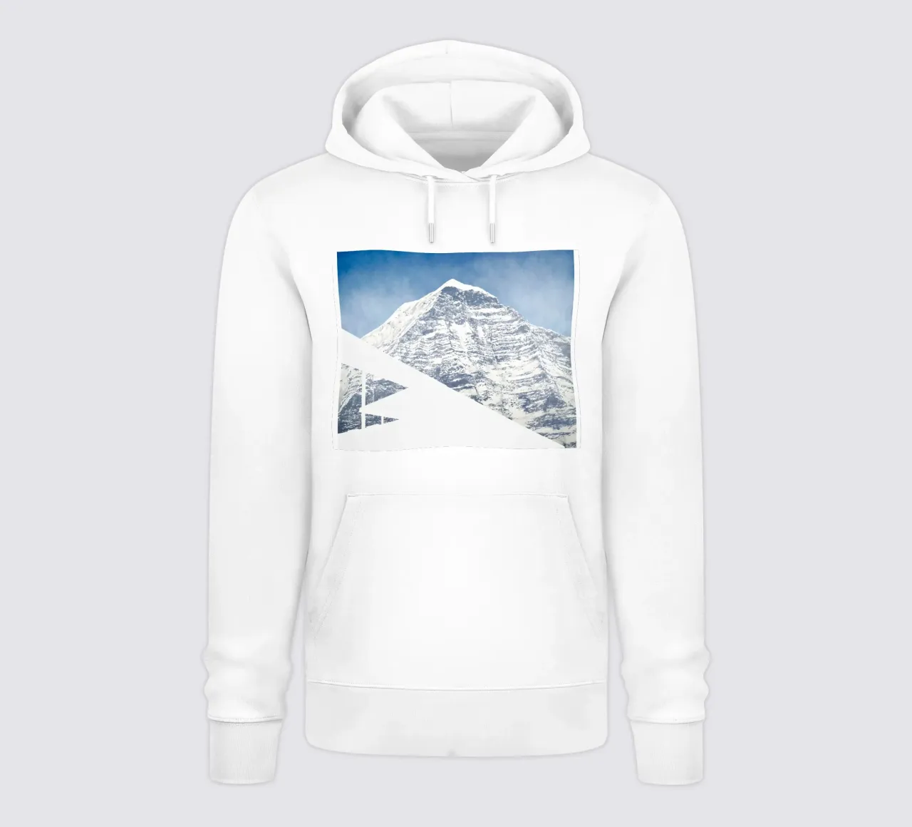 Ed Ruscha Montagna standard felpa con cappuccio da Marcobarshop