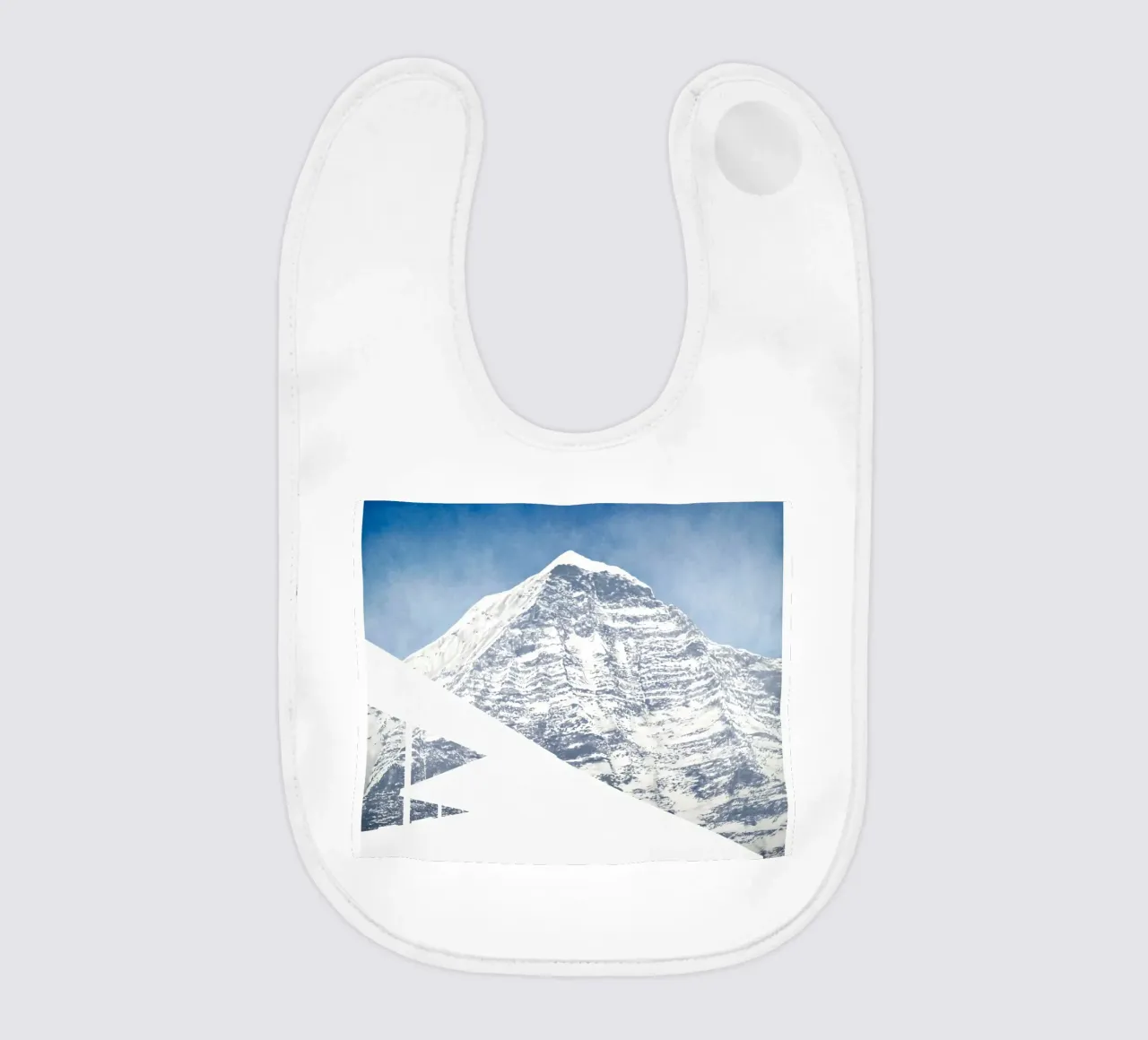 Ed Ruscha Montagna standard bavaglino da Marcobarshop