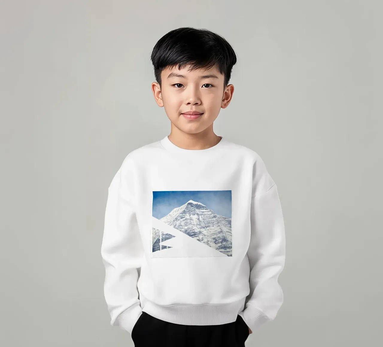 Ed Ruscha Montagna standard felpa bambino da Marcobarshop