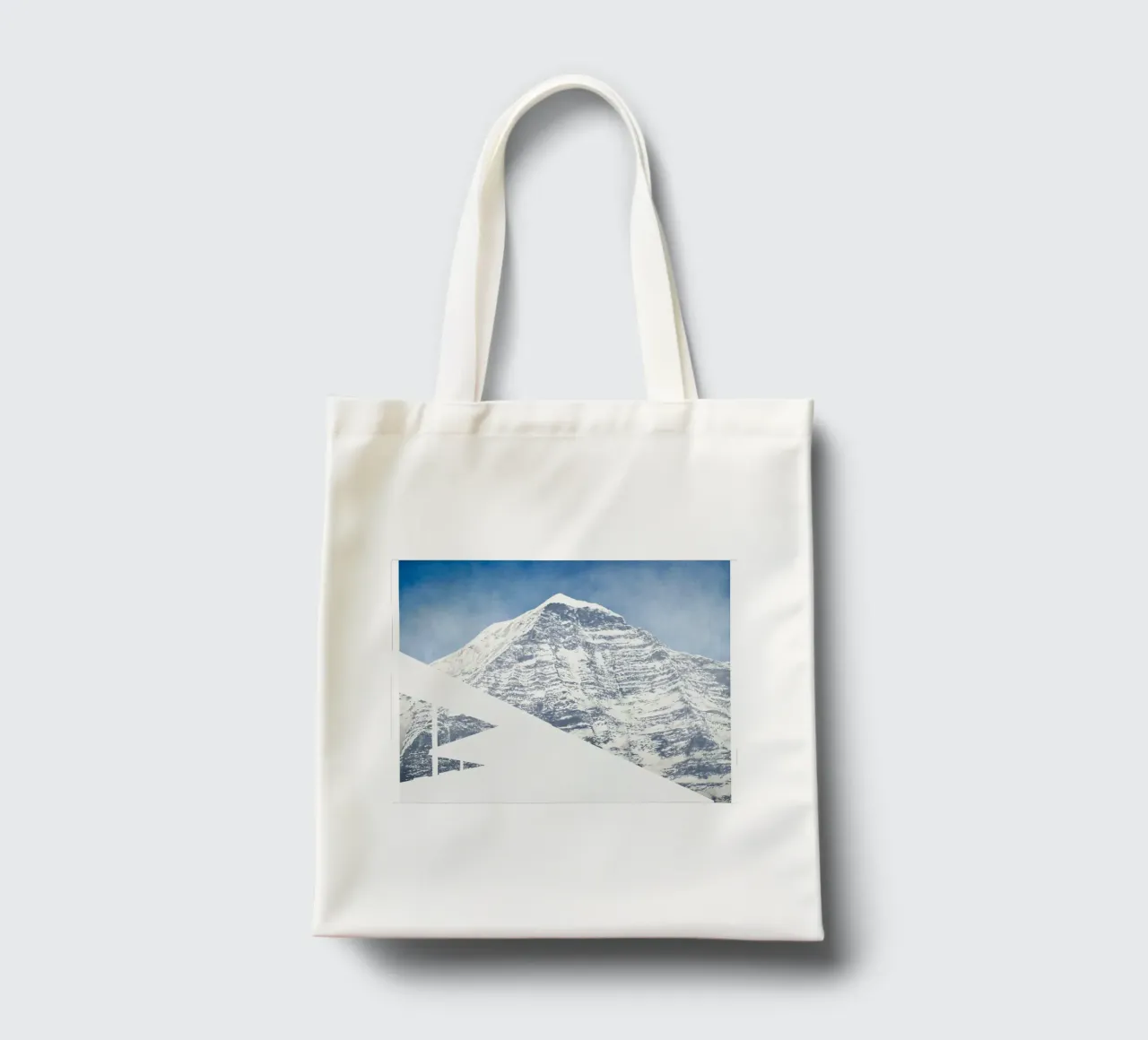 Ed Ruscha Montagna standard borsa in juta da Marcobarshop