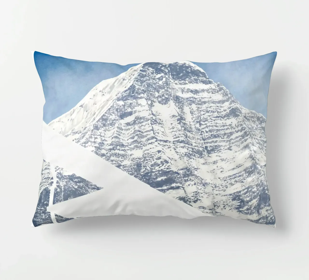 Ed Ruscha Montagna standard cuscino da Marcobarshop