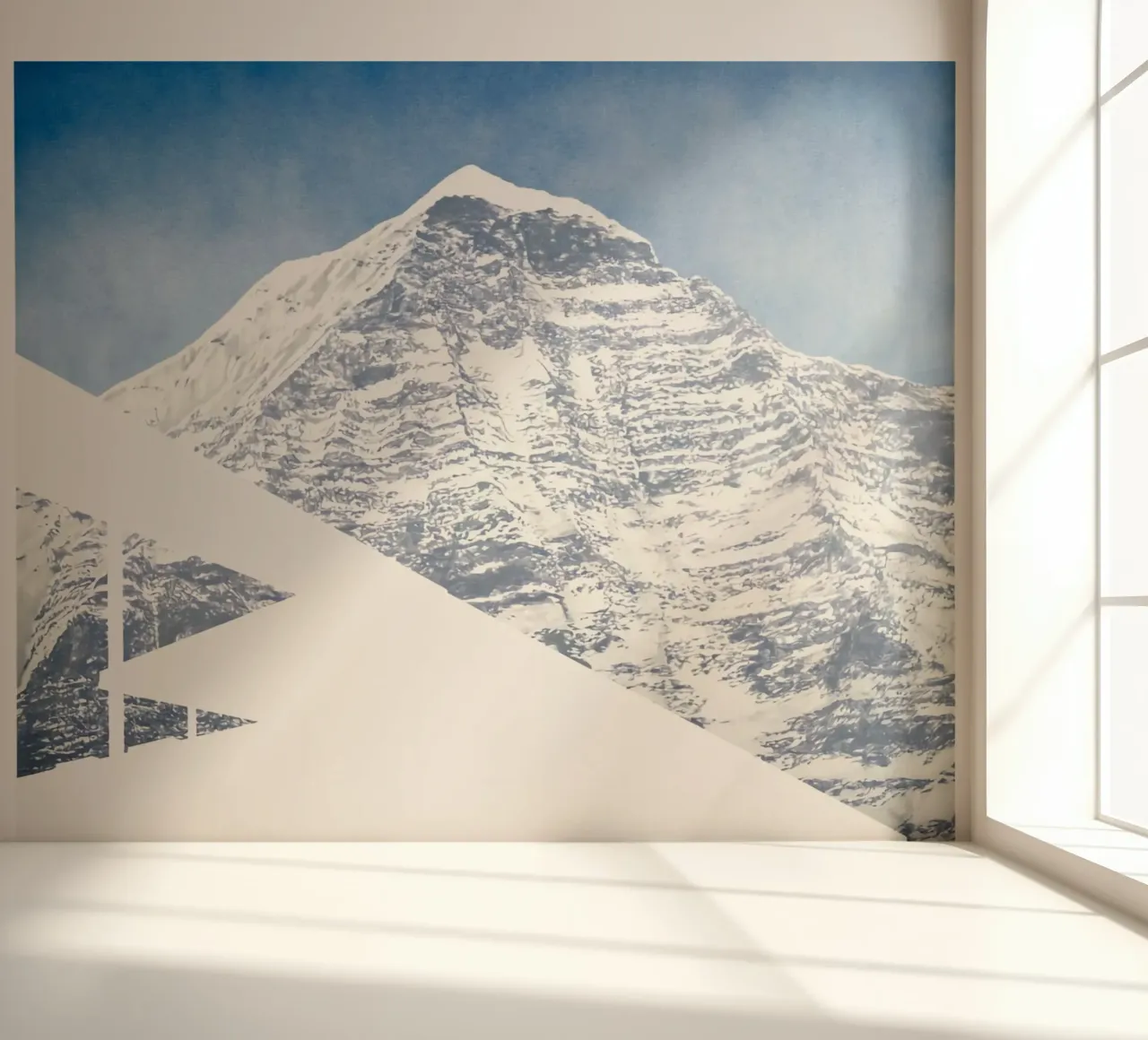 Ed Ruscha Standard Mountain photo wallpaper by Marcobarshop