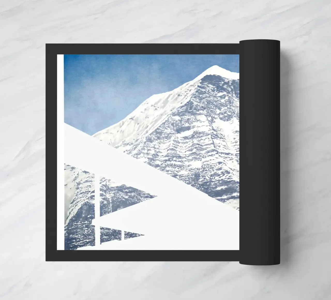 Ed Ruscha Montagna standard zerbino da Marcobarshop