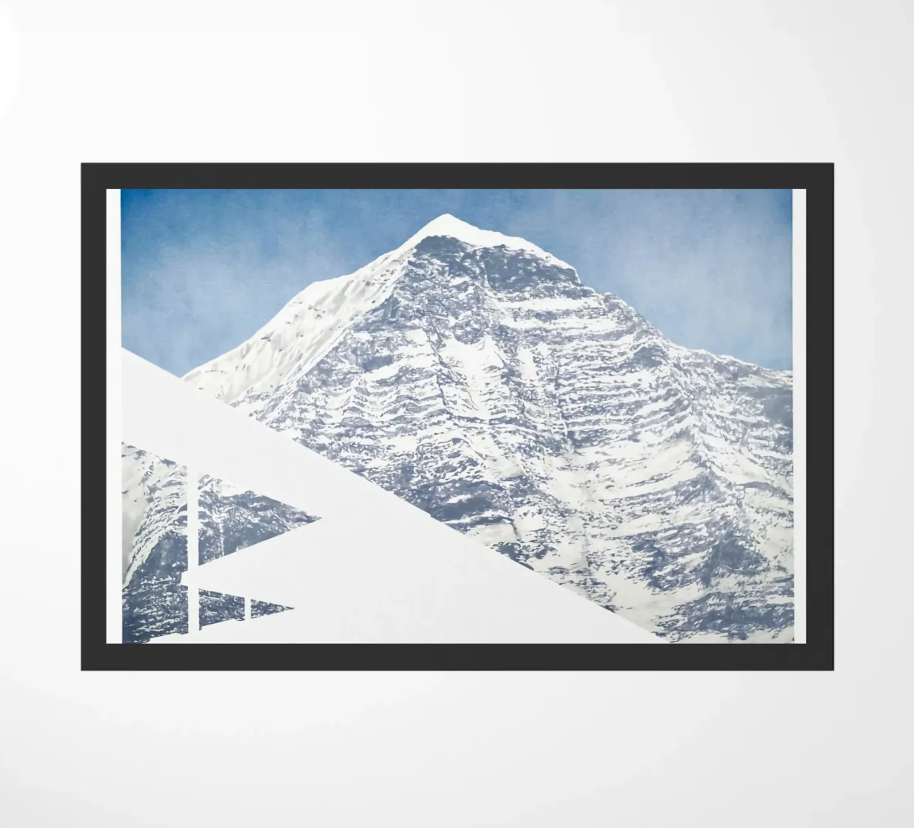 Ed Ruscha Montagna standard zerbino da Marcobarshop