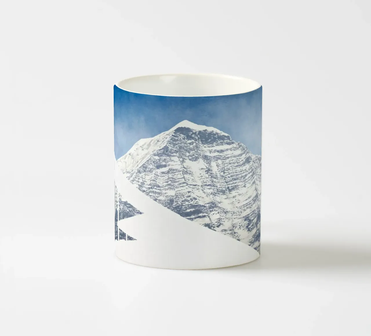 Ed Ruscha Montagna standard tazza in ceramica da Marcobarshop