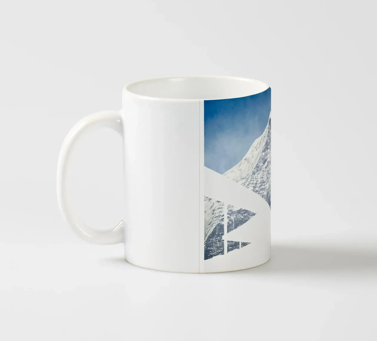 Ed Ruscha Montagna standard tazza in ceramica da Marcobarshop