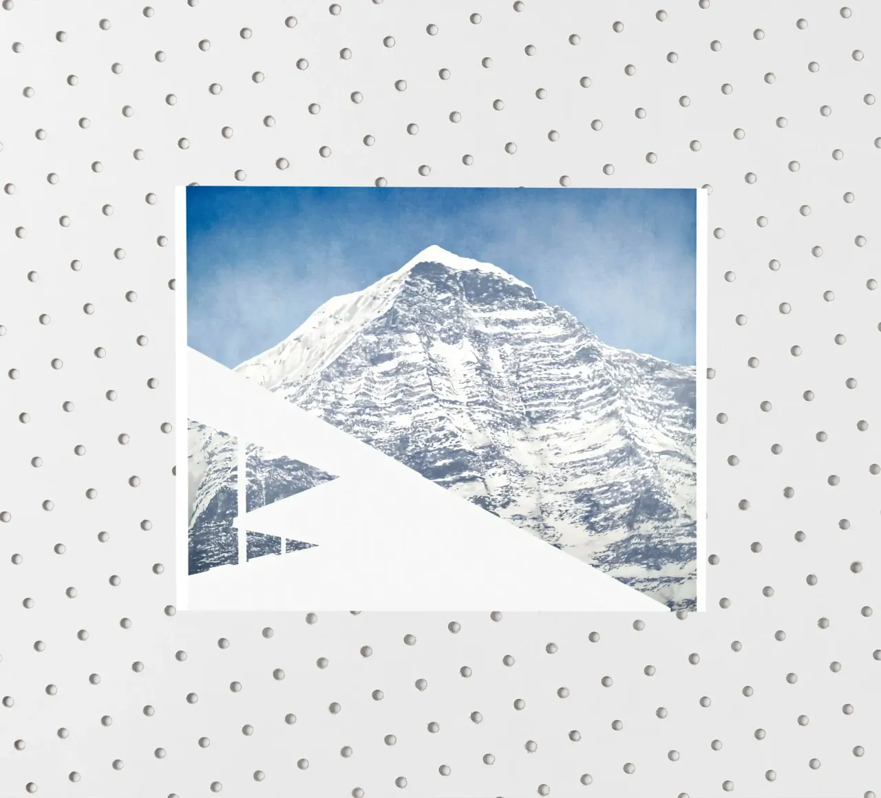 Ed Ruscha Montaña estándar pegatina de Marcobarshop