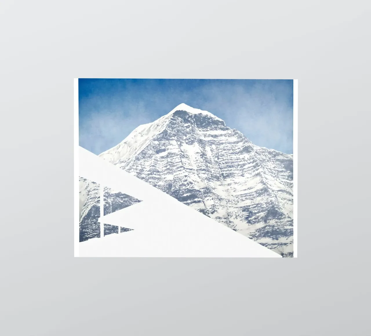 Ed Ruscha Montaña estándar pegatina de Marcobarshop