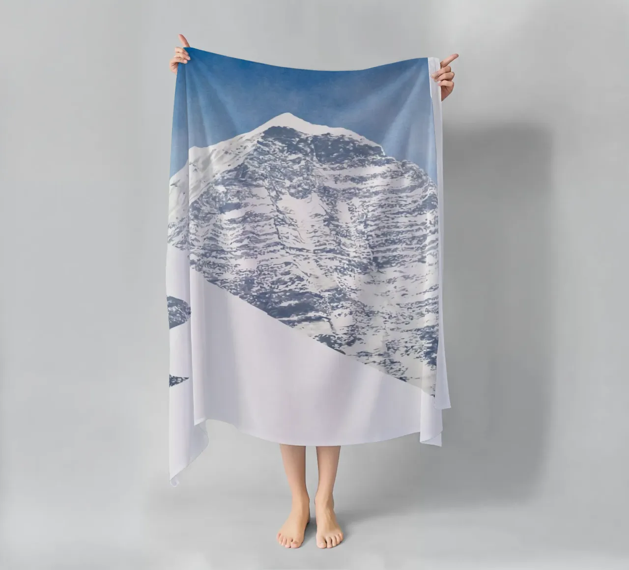 Ed Ruscha Montagna standard telo mare da Marcobarshop