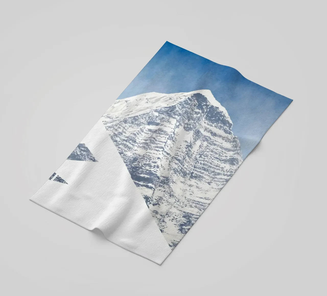 Ed Ruscha Montagna standard telo mare da Marcobarshop