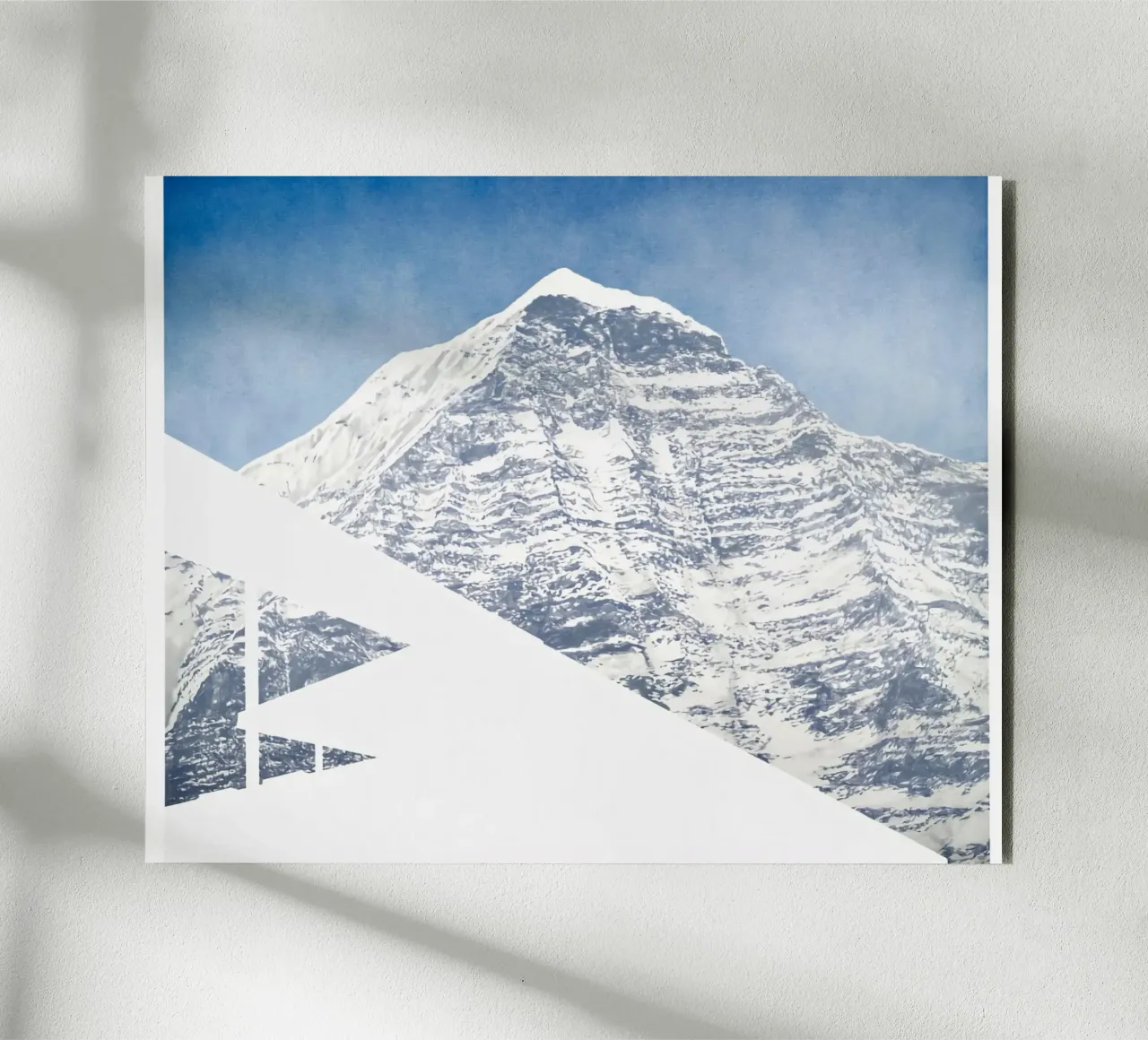 Ed Ruscha Montagna standard alluminio dibond da Marcobarshop