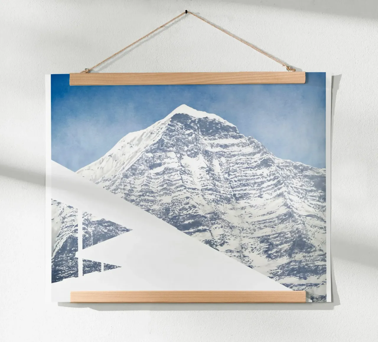 Ed Ruscha Montagna standard carta hahnemühle da Marcobarshop