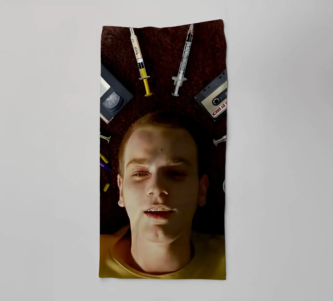 Mark Renton towel by Low poly art