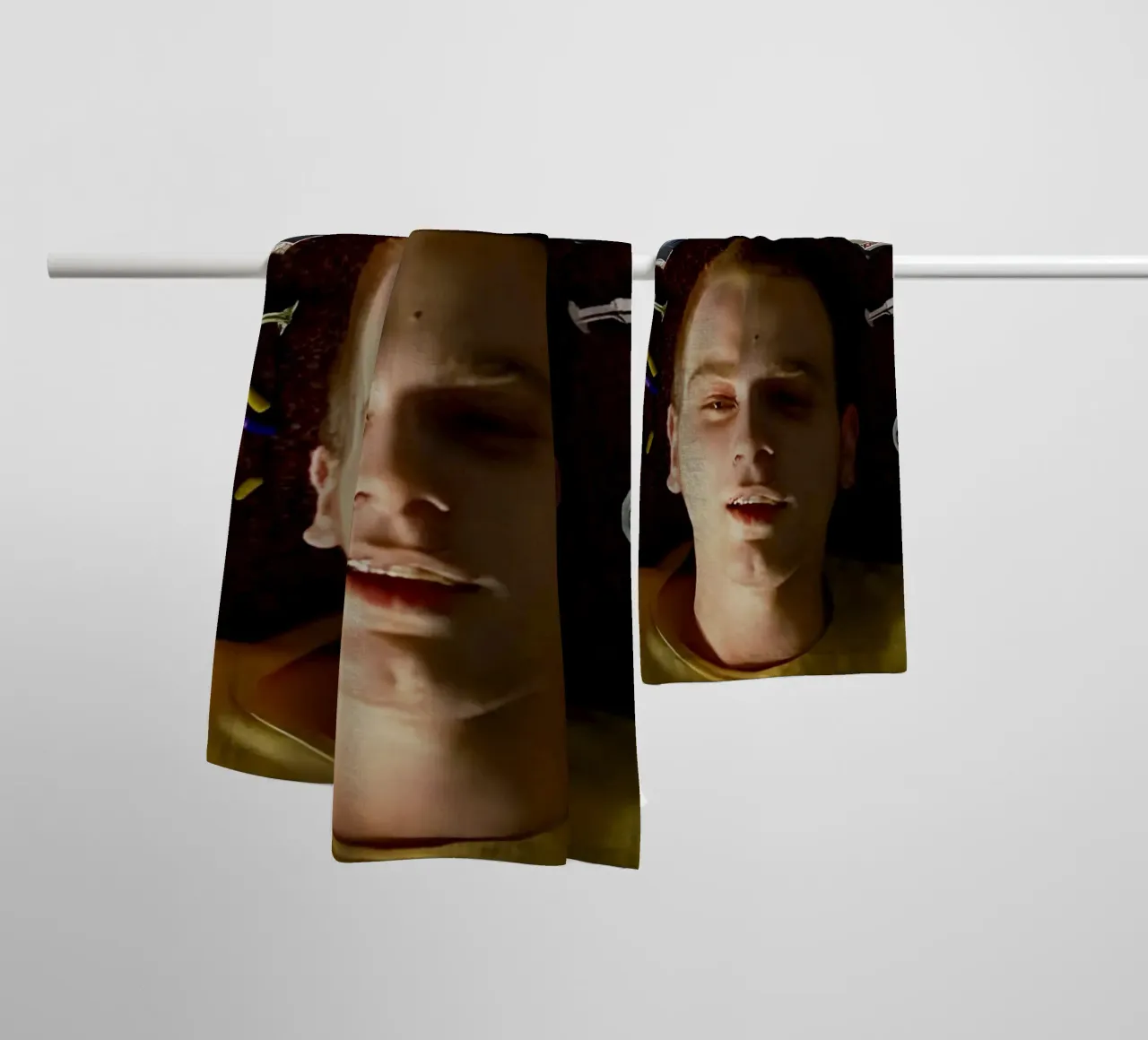 Mark Renton towel by Low poly art