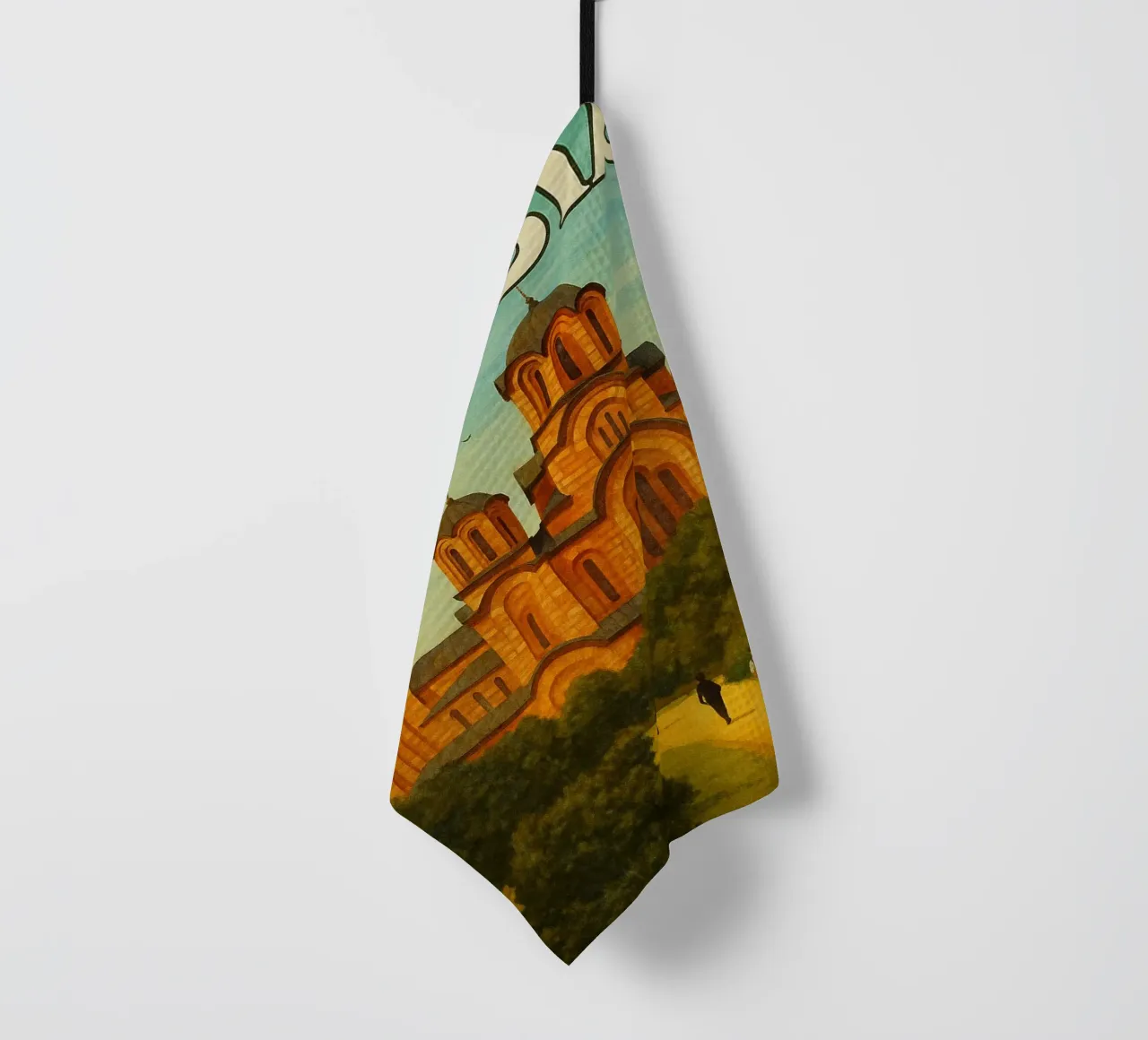 Serbie Peinture de l'imagination torchon de Diamond