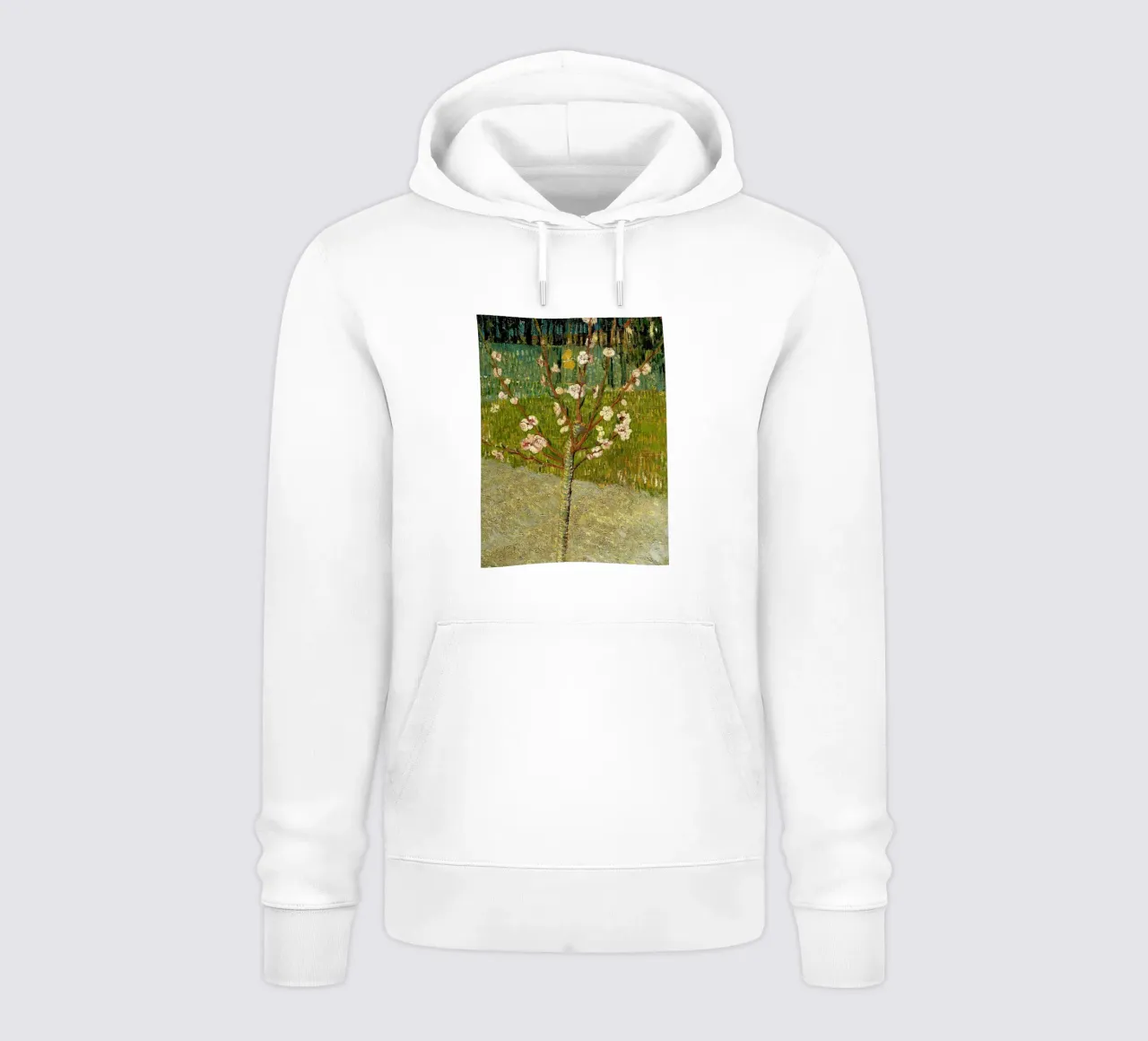 Mandorlo in fiore felpa con cappuccio da ValerieArt