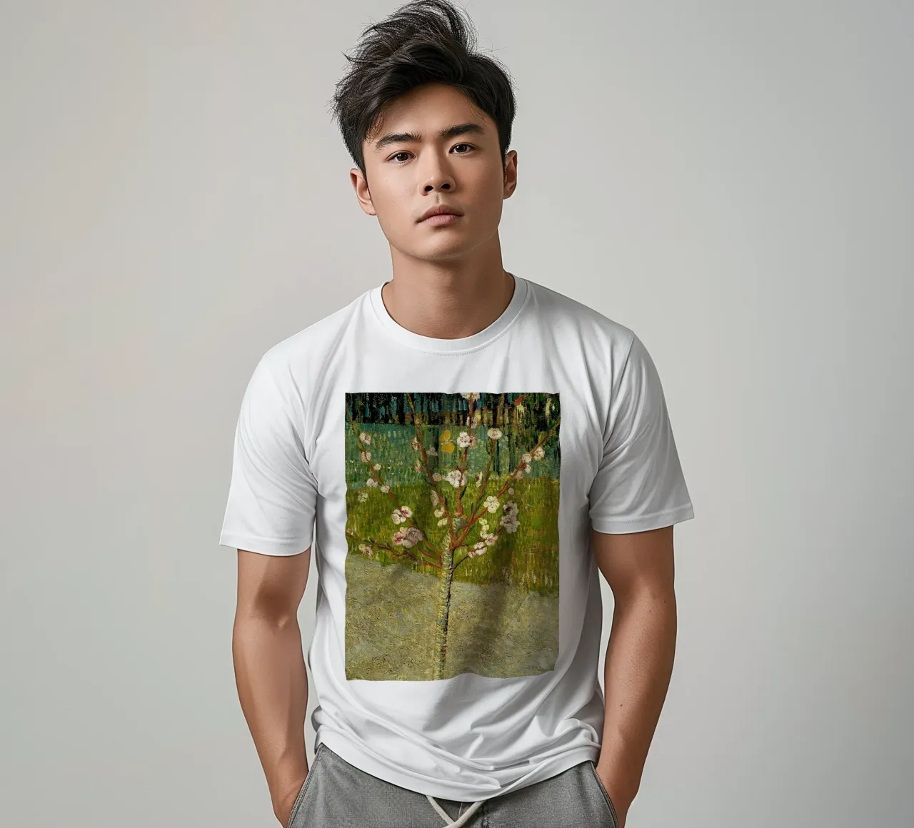 Mandorlo in fiore t-shirt da ValerieArt