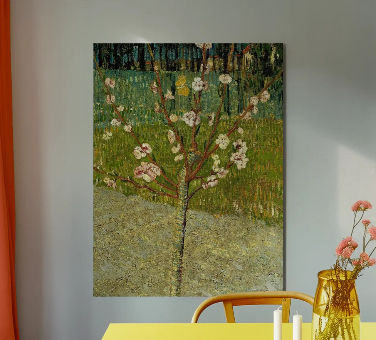 Mandorlo in fiore alluminio dibond da ValerieArt