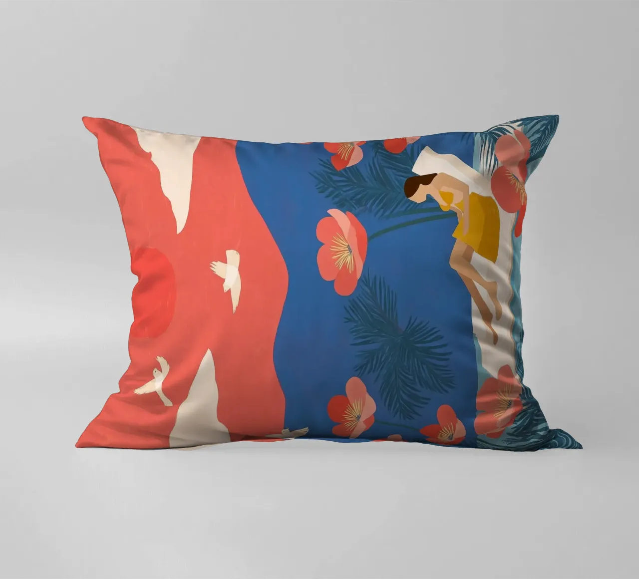 Floating in a Field of Dreams cuscino da Clara August