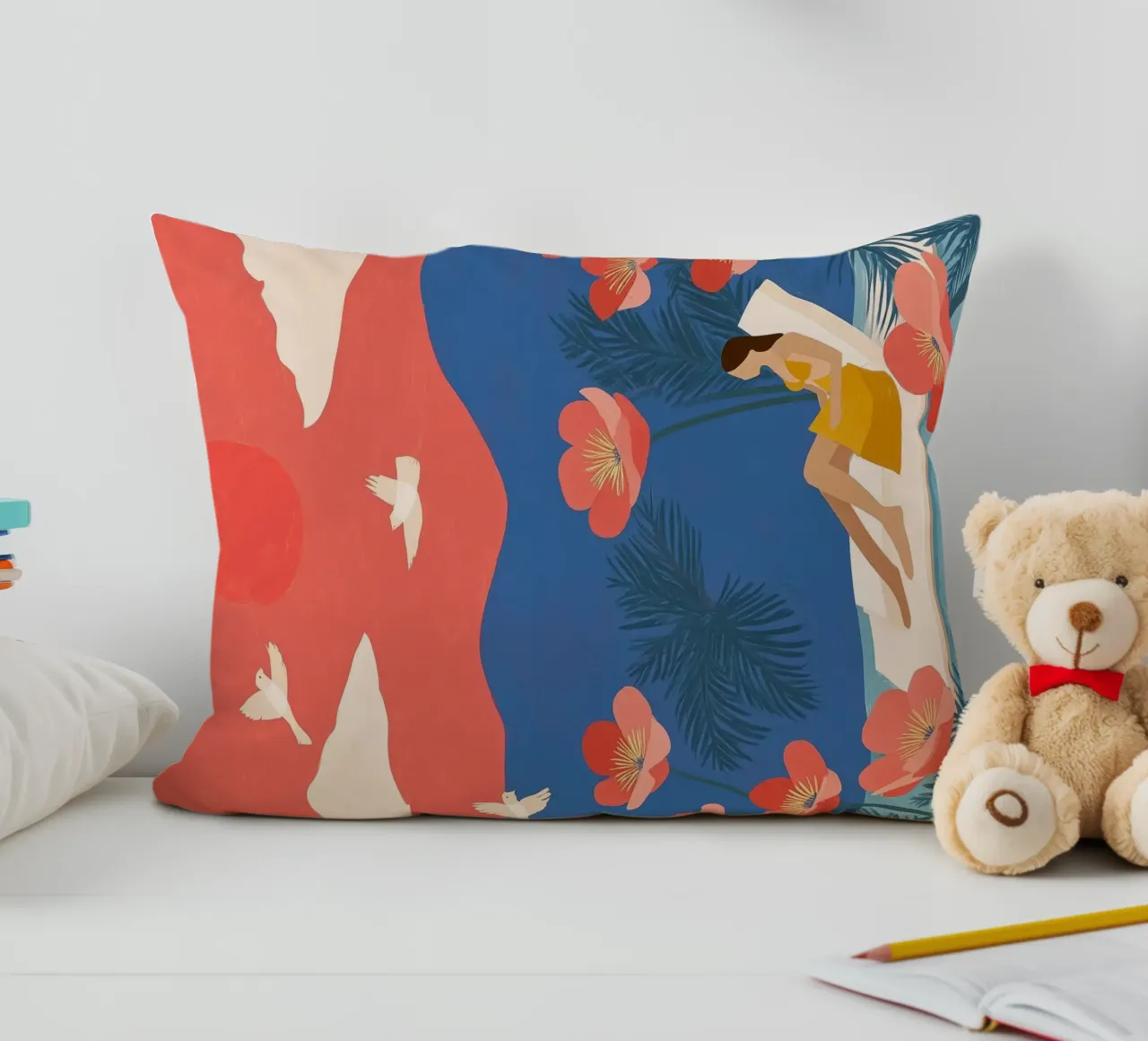 Floating in a Field of Dreams cuscino da Clara August