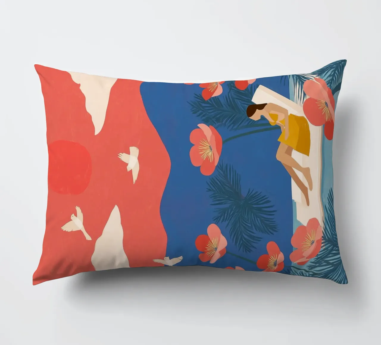 Floating in a Field of Dreams cuscino da Clara August