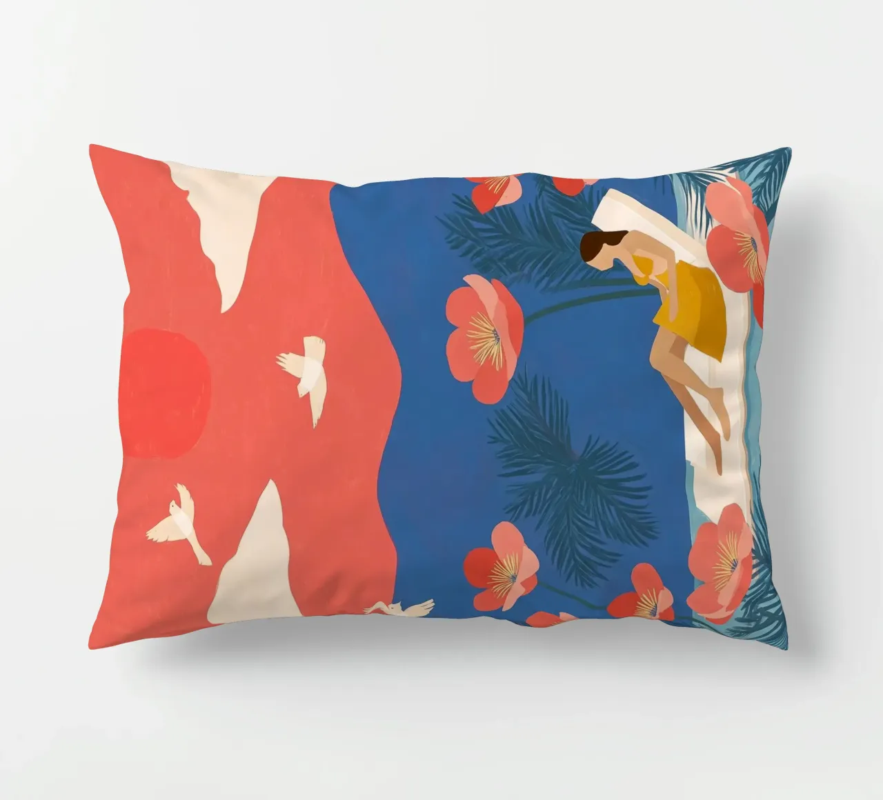 Floating in a Field of Dreams cuscino da Clara August