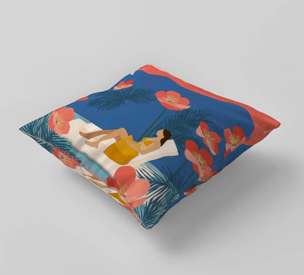 Floating in a Field of Dreams cuscino da Clara August