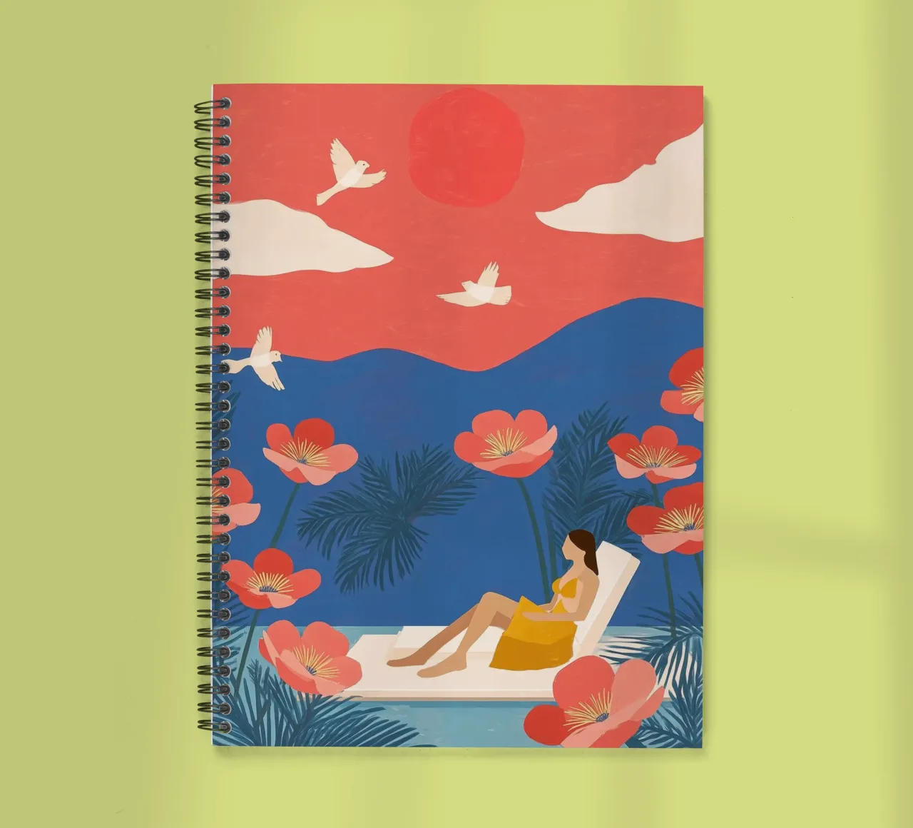 Floating in a Field of Dreams diario ad anelli da Clara August